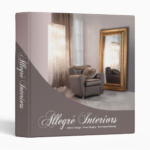 Allegré Home Stager Interior Designer Binder