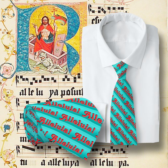 Alleluia! Easter Tie (Creator Uploaded)