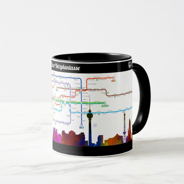 " Allemagne : 2021/aujourd'hui BERLIN - Tasse de m (Devant droit)
