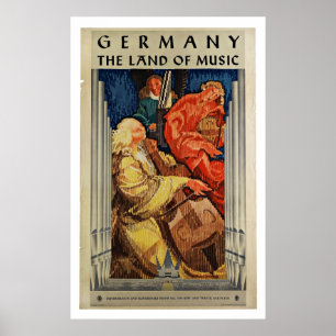 Allemagne - Affiches Vintage voyage