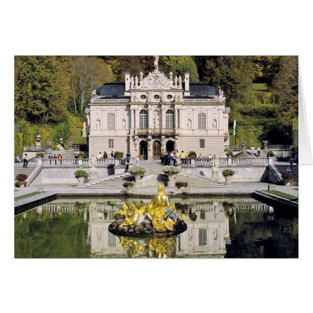 Allemagne, Bavière, Château de Linderhof. Linderho (Devant horizontal)