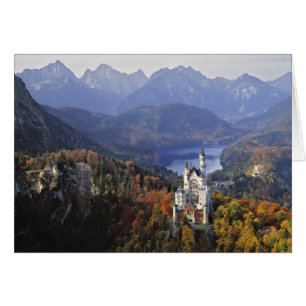 Allemagne, Bavière, Château de Neuschwanstein.Gran
