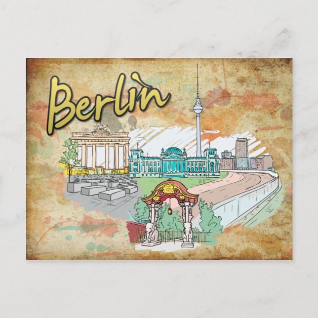 Allemagne Berlin Carte postale Voyage (Devant)