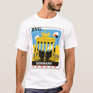 Allemagne Berlin tshirt bvg