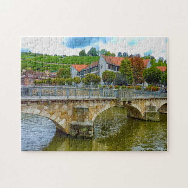 Allemagne d'Esslingen. Jigsaw Puzzle (Horizontal)