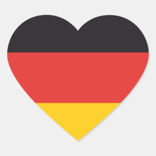 Allemagne Drapeau x20 autocollants drapeau alleman