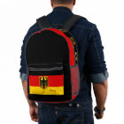 Allemagne, sac à dos, drapeau allemand / Deutschla