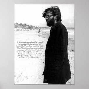 Allen Cohen j'ai eu une affiche rêveuse