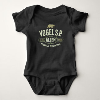 Allen Family Reunion Baby Bodysuit