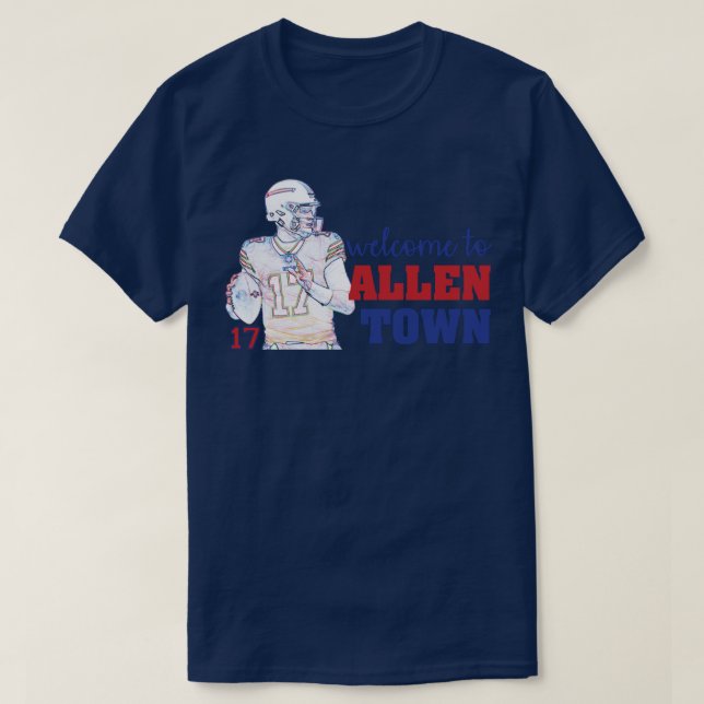 Allen Town T-Shirt (Design Front)