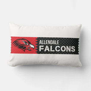 Allendale Falcons Lumbar Pillow