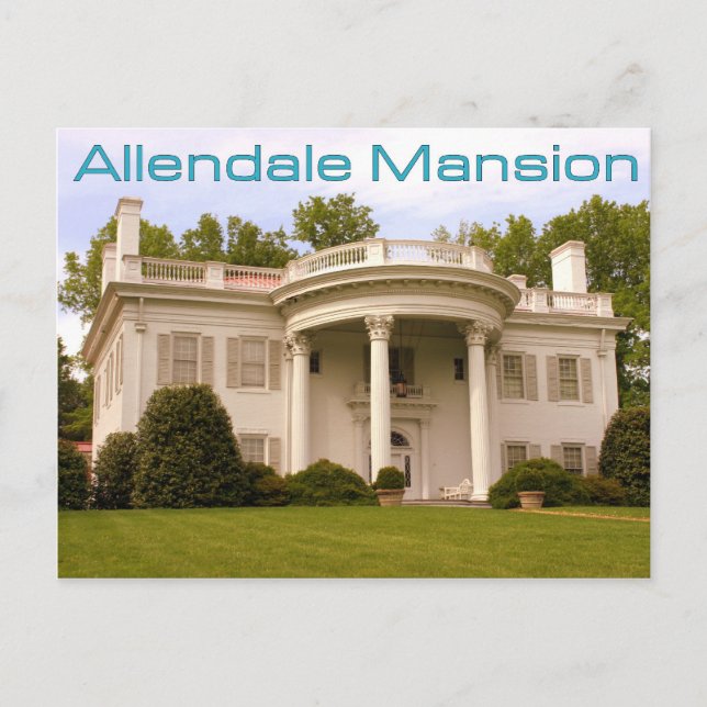 Allendale Mansion - Kingsport, TN Postcard (Front)
