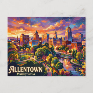 Allentown USA Postcard
