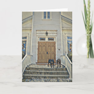 Aller à la carte de voeux normale de chapelle