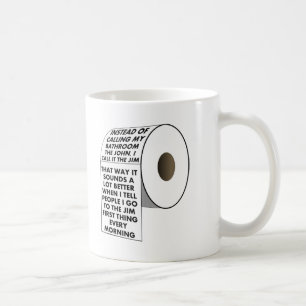Aller à la tasse drôle de Jim
