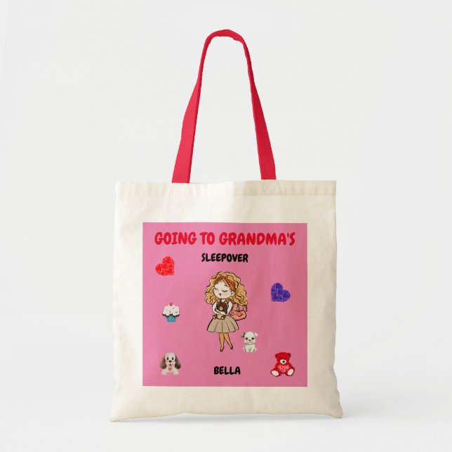 Aller aux filles de grand-mère Sac fourre-tout amu (Devant)