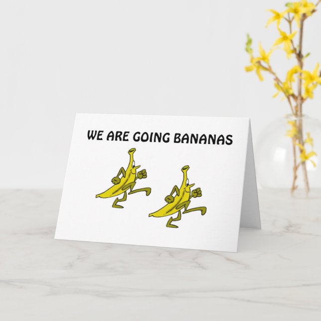 ALLER BANANES PARCE QUE VOUS TOURNEZ LA CARTE "70" (Fleur jaune)