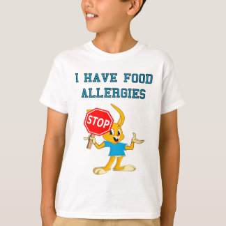 Aller Bunny StopBunny Food Allergies T-Shirt 2