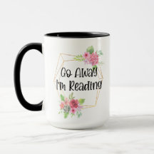 Aller loin Je lis 15oz de café Mug
