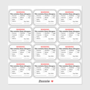 Allergen Food Labels