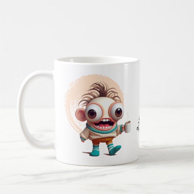 Allergic to Mornings Coffee Mug (Left)