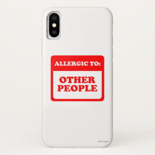 Allergic To Other People Case-Mate iPhone Case