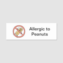 Allergic to peanuts