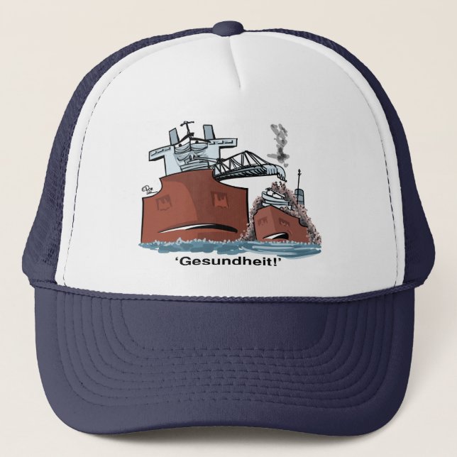 Allergies Trucker Hat (Front)