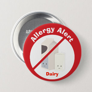 Allergy Alert Button   Dairy