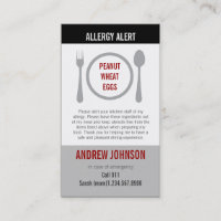Allergy Alert Grey Duotones