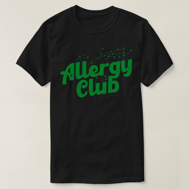Allergy Club T-Shirt (Design Front)