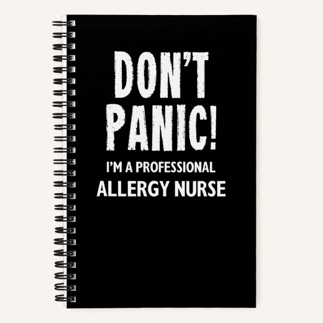 Allergy Nurse Notebook (Front)
