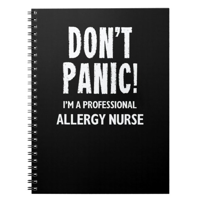 Allergy Nurse Notebook (Front)
