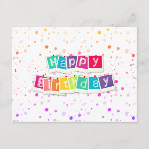 Alles Gute zum Geburtstag Postcard