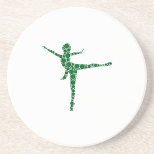 allet Dancer Circles Coaster