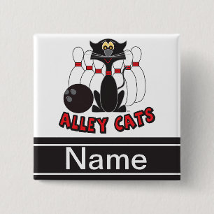 Alley Cats Bowling Pin   Personalize