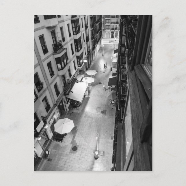 Alley in Bilbao, Spain Postcard (Front)