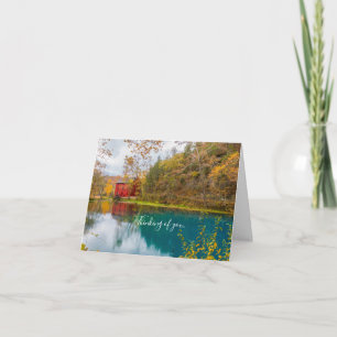 Alley Roller Mill And Spring Thinking Of You Card