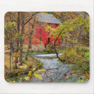 Alley Through The Woods Mouse Pad