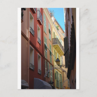 Alleyway in Monte Carlo, Monaco Postcard