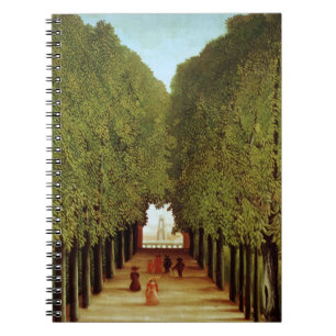 Alleyway in the Park of Saint-Cloud, 1908 (oil on Notebook