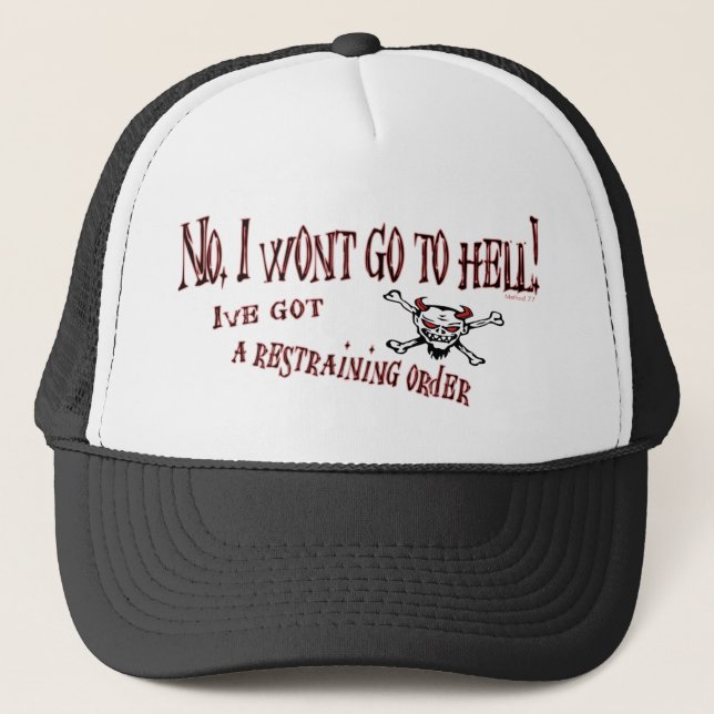 Allez au casquette d'enfer (Devant)
