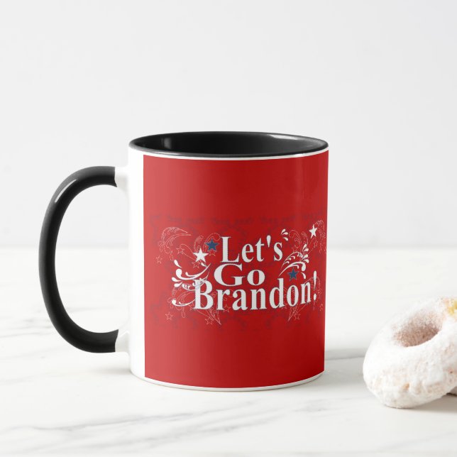 Allez Brandon Coffee Mug (Avec donut)