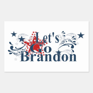 Allez Brandon Star Stickers Spangled