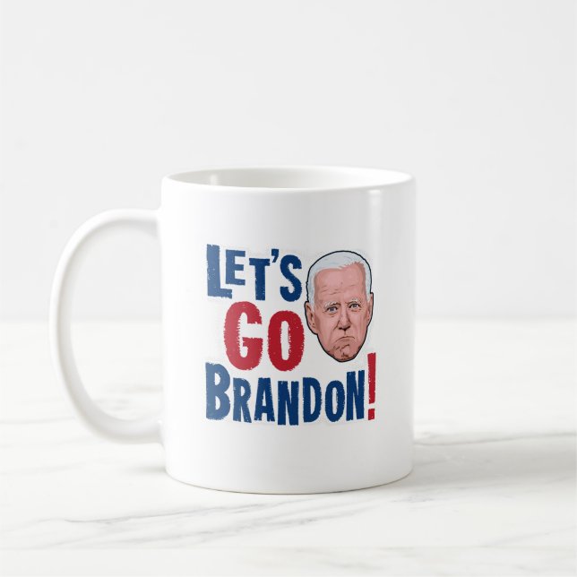 Allez Brandon, tasse (Gauche)