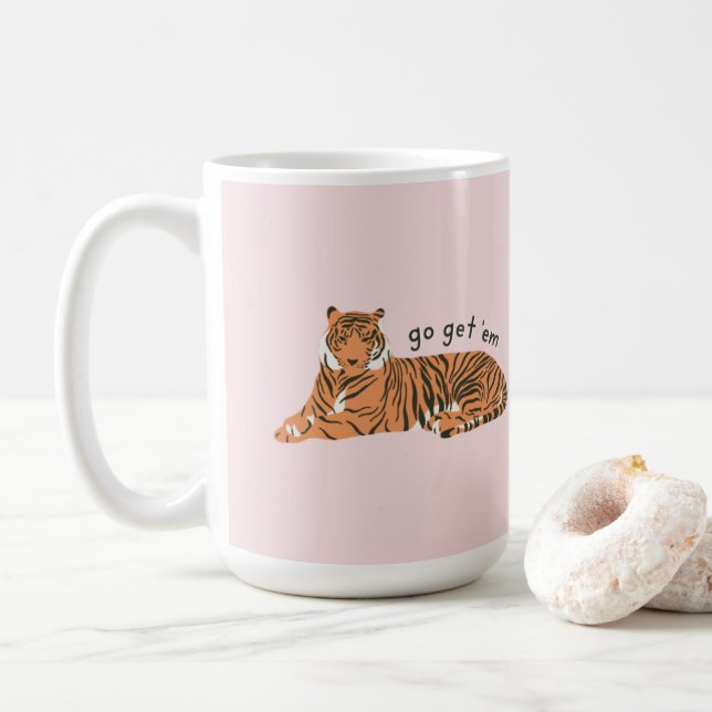 Allez chercher 'Em Tiger- Mug (Avec donut)