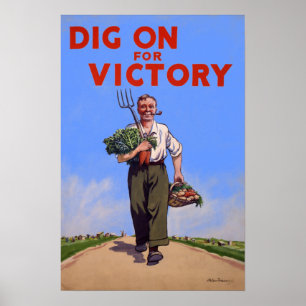Allez chercher le Poster vintage de la victoire