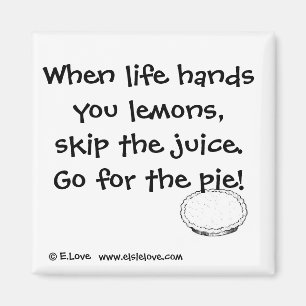 Allez pour la tarte ! Magnet