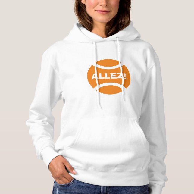 Allez ! Sweat - shirt à capuche de tennis du Grand (Devant)