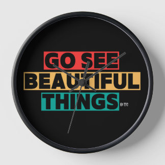 Allez Voir De Belles Choses Horloge